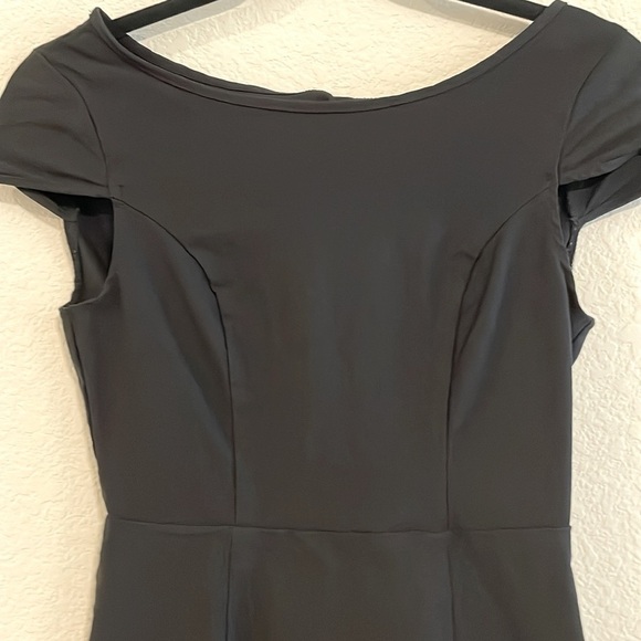 Lulus Women’s Mini Dress Medium Black Chic Open Back Bodycon Cocktail Hoilday - Picture 7 of 17